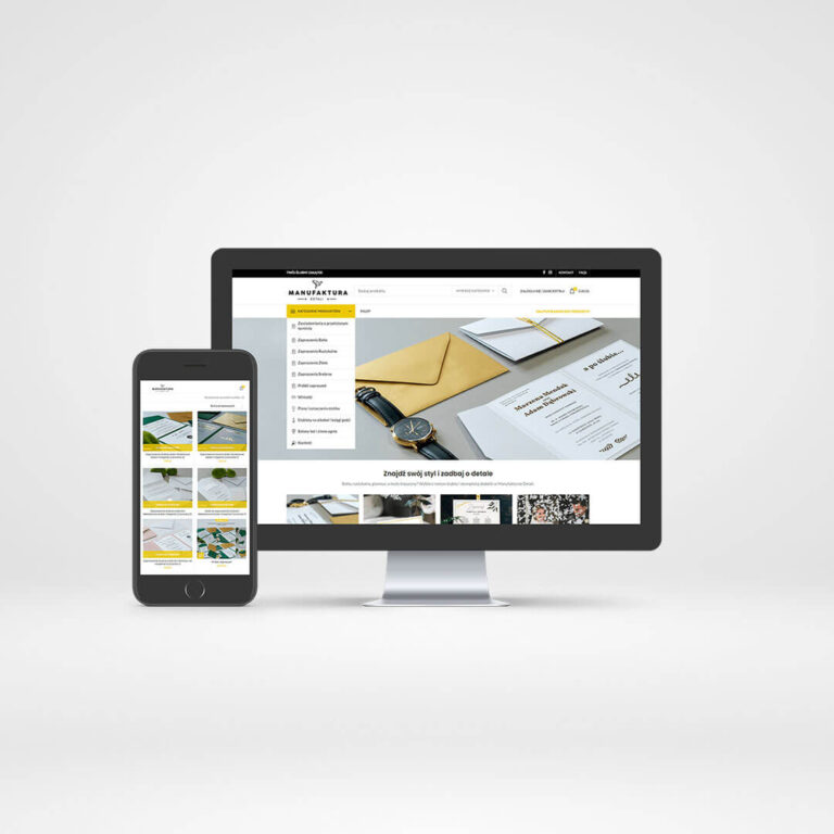 Sklep internetowy dla Manufaktury Detali